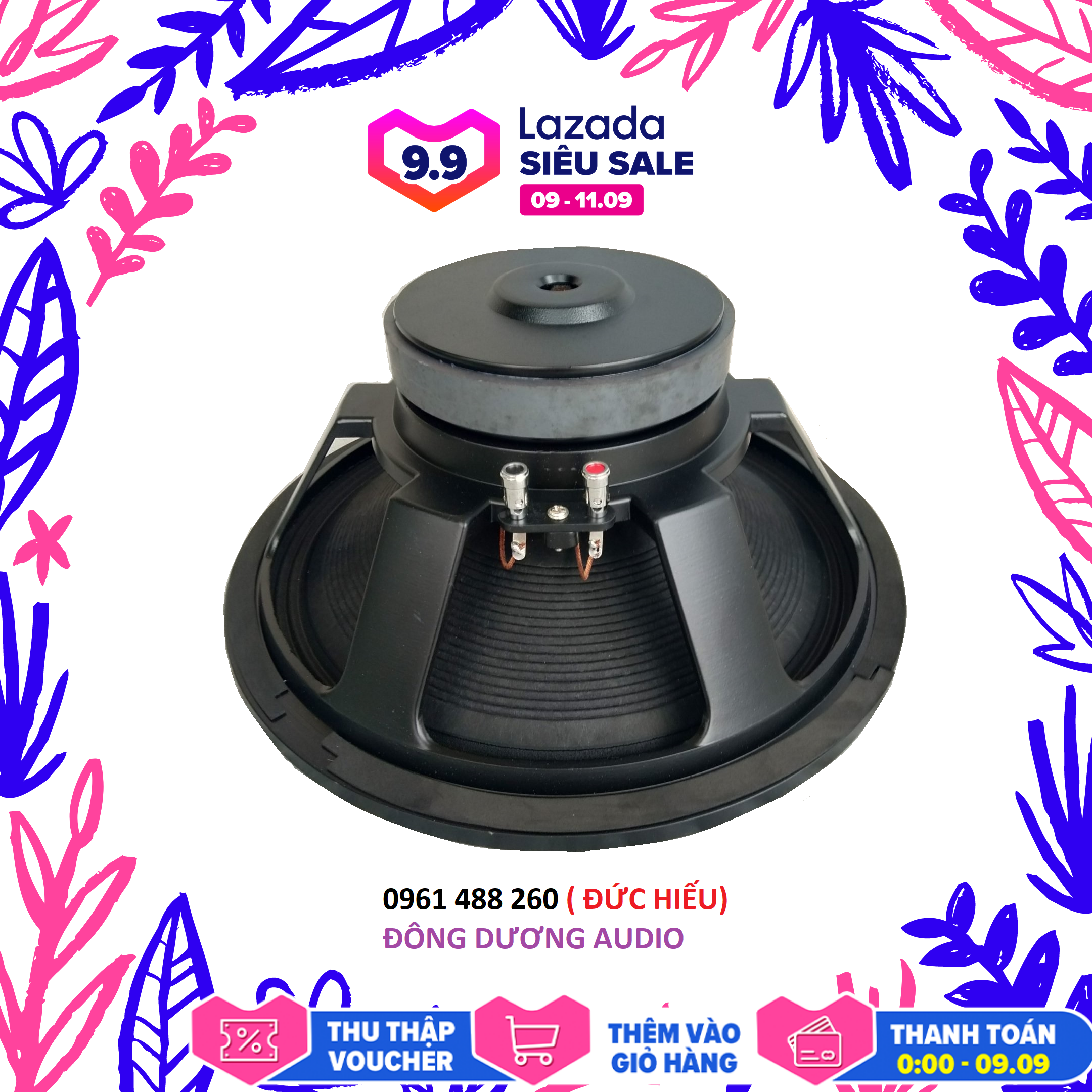 MỘT CỦ LOA BASS 30 KOLODA GÂN VẢI TỪ 140 COIL 50 - LOA KÉO KARAOKE TỐT