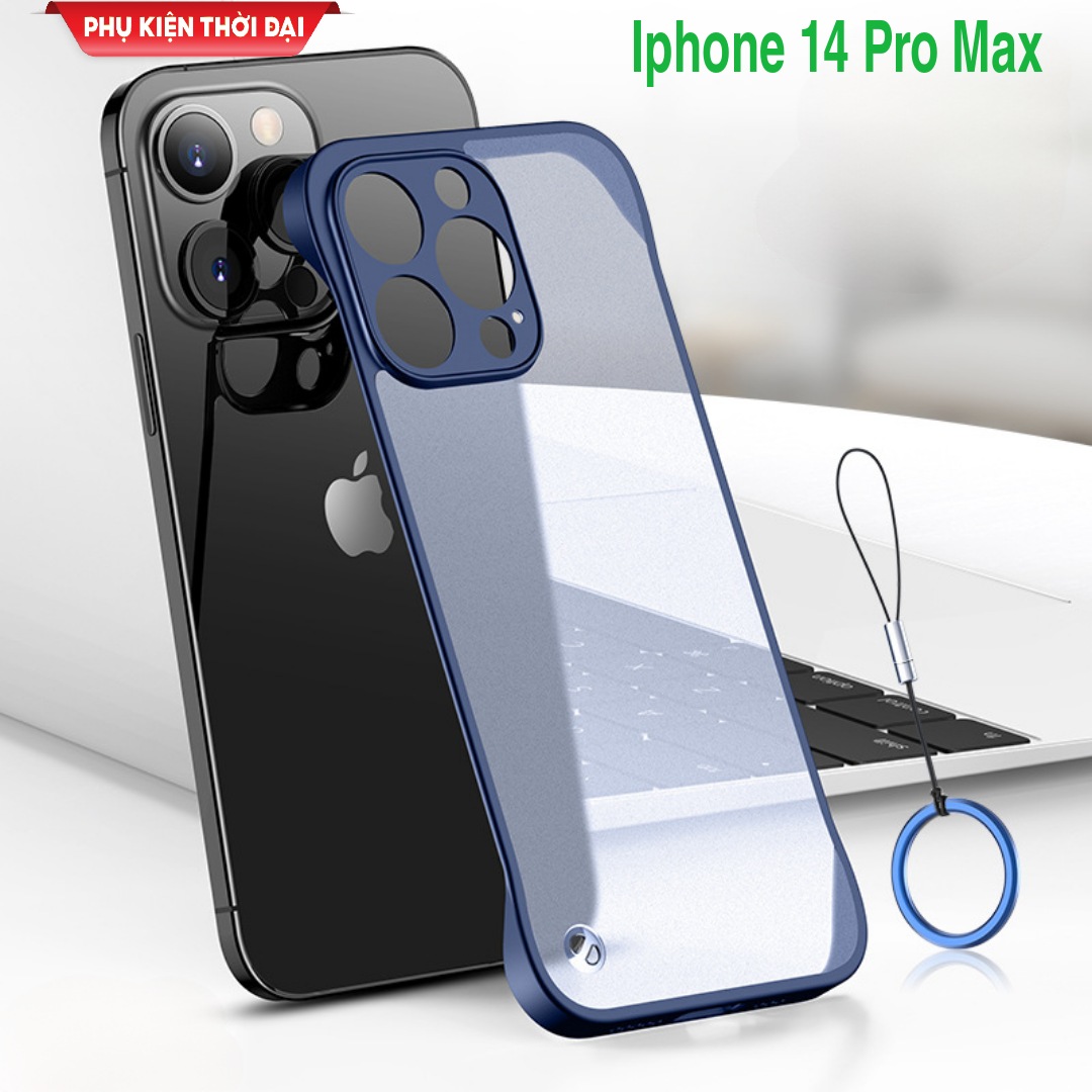 Ốp lưng Iphone 14 Pro Max nhám mờ siêu mỏng ôm khít máy chống mồ hôi bám bẩn