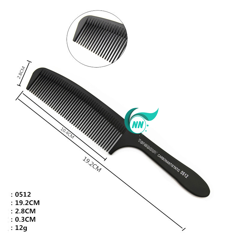 Lược tạo kiểu tóc nam toni & guy mẫu lược bầu cán đơn mã 0512