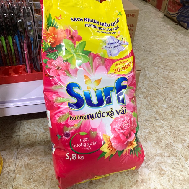 Bột Giặt Surf 6Kg/5,5kg Mới