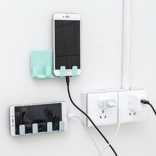 [HÀNG CÓ SẴN]-Kệ treo tường 4 móc đa năng dán tường chắc chắn