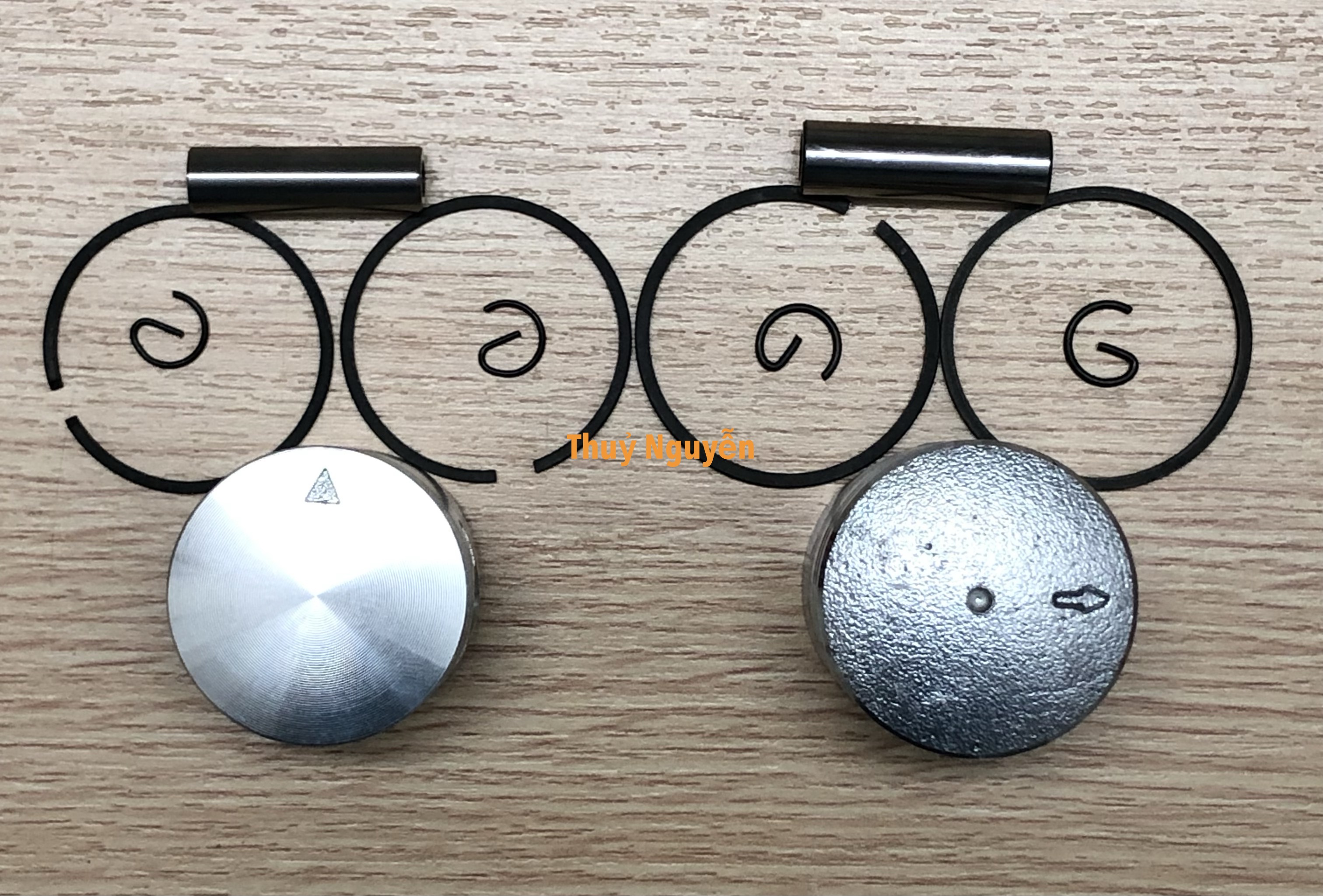 Bộ pít tông (pistong) máy phát cỏ /cắt cỏ động cơ 2 thì và 4 thì