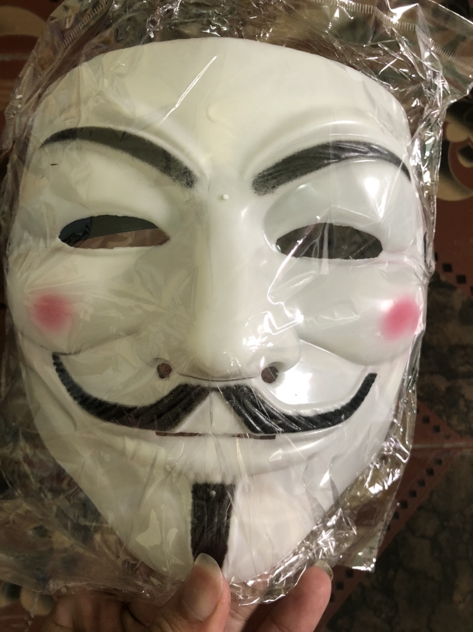 Mặt Nạ Hacker (hóa Trang) 2021 hình thật shop chup 100%
