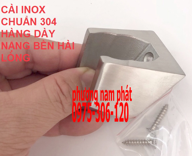 Cài gác INOX 304 giá đỡ của tay sen tắm vòi hoa sen gắn tường CÓ 2 KHẤC ĐỂ ĐIỀU CHỈNH CHO TAY SEN TỎA NƯỚC XA HAY GẦN cài dày inox tốt