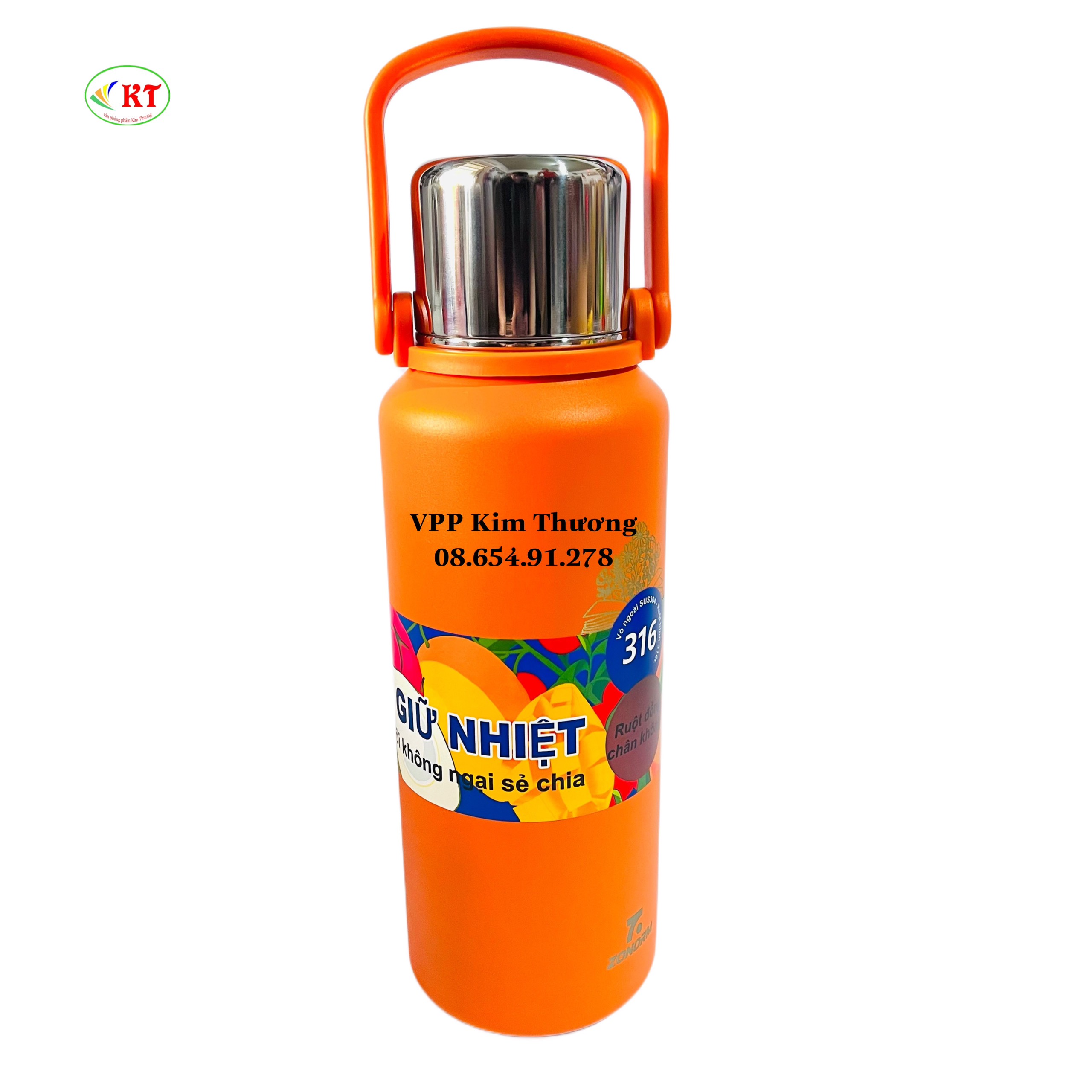 Bình nước giữ nhiệt (ZONORM) INOX 316 - 1500ml