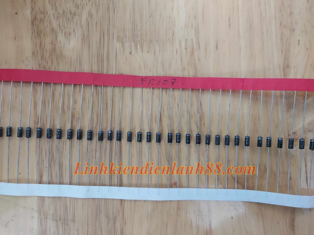 (20 con) Diode xung Fr107 1A Chân Đồng Mới, Chính Hãng.