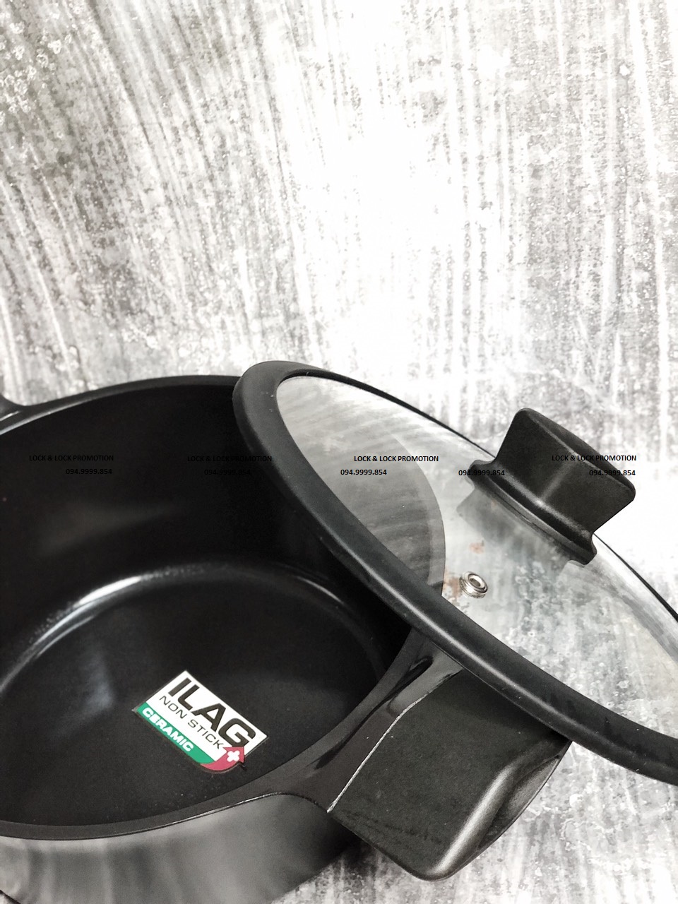 [HCM]Nồi Edge 20cm và 24cm Lock&Lock CAC2011 CAC2411