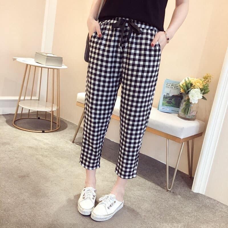 Sét áo cotton và quần kate dễ thương HMBKT2