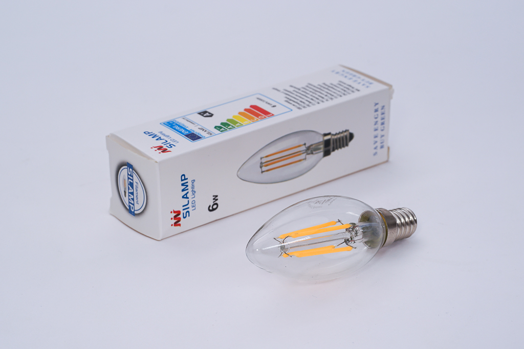 Combo 10 bóng đèn led Dây Tóc Edison C35 6W E14