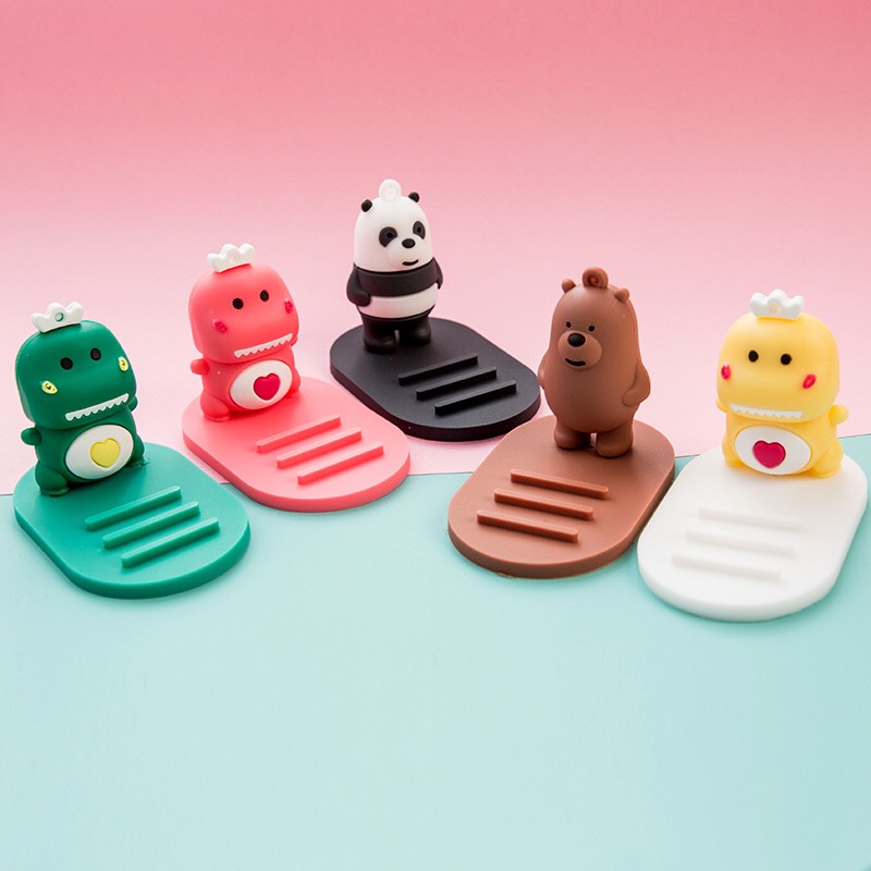 Giá đỡ điện thoại để bàn hình thú Cute