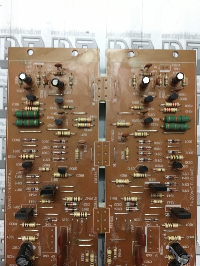 Board công suất amply 4 sò dùng mosfet