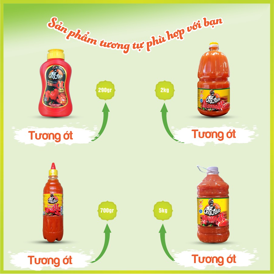 [HCM]Tương ớt Ông Chà Và 2kg