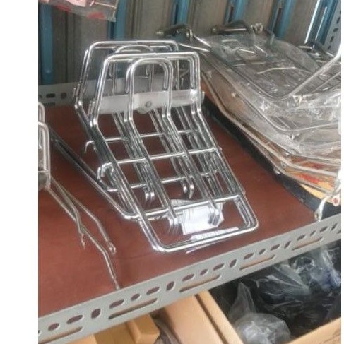 (sale 5%) mũi mạ bắt giỏ .baga trước xe dream Inox