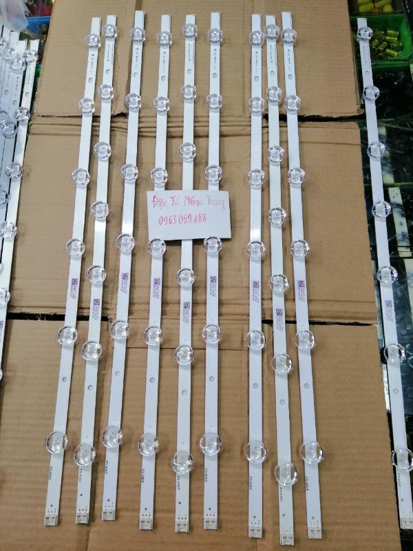 Thanh led tivi LG 32 inch mắt nhỡ - 3 thanh ghép lại 19 bóng