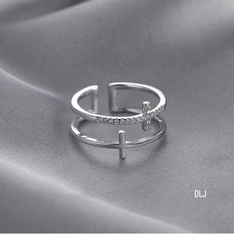 NHẪN NỮ BẠC TA DẠNG HỞ HÀNG HOT - TRANG SỨC BẠC TNJ CAM KẾT HÀNG CHUẨN ẢNH, CHẤT LƯỢNG TỐT, PHỤC VỤ TẬN TÌNH, CHU ĐÁO