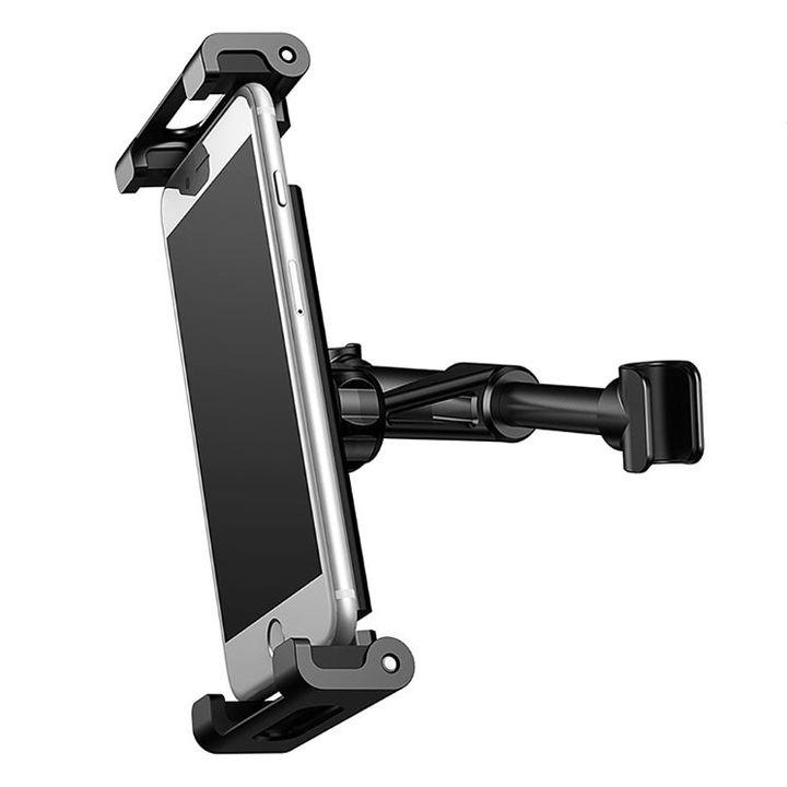 Giá đỡ điện thoại, ipad, máy tính bảng thương hiệu Baseus cài ghế sau ô tô SUHZ-01