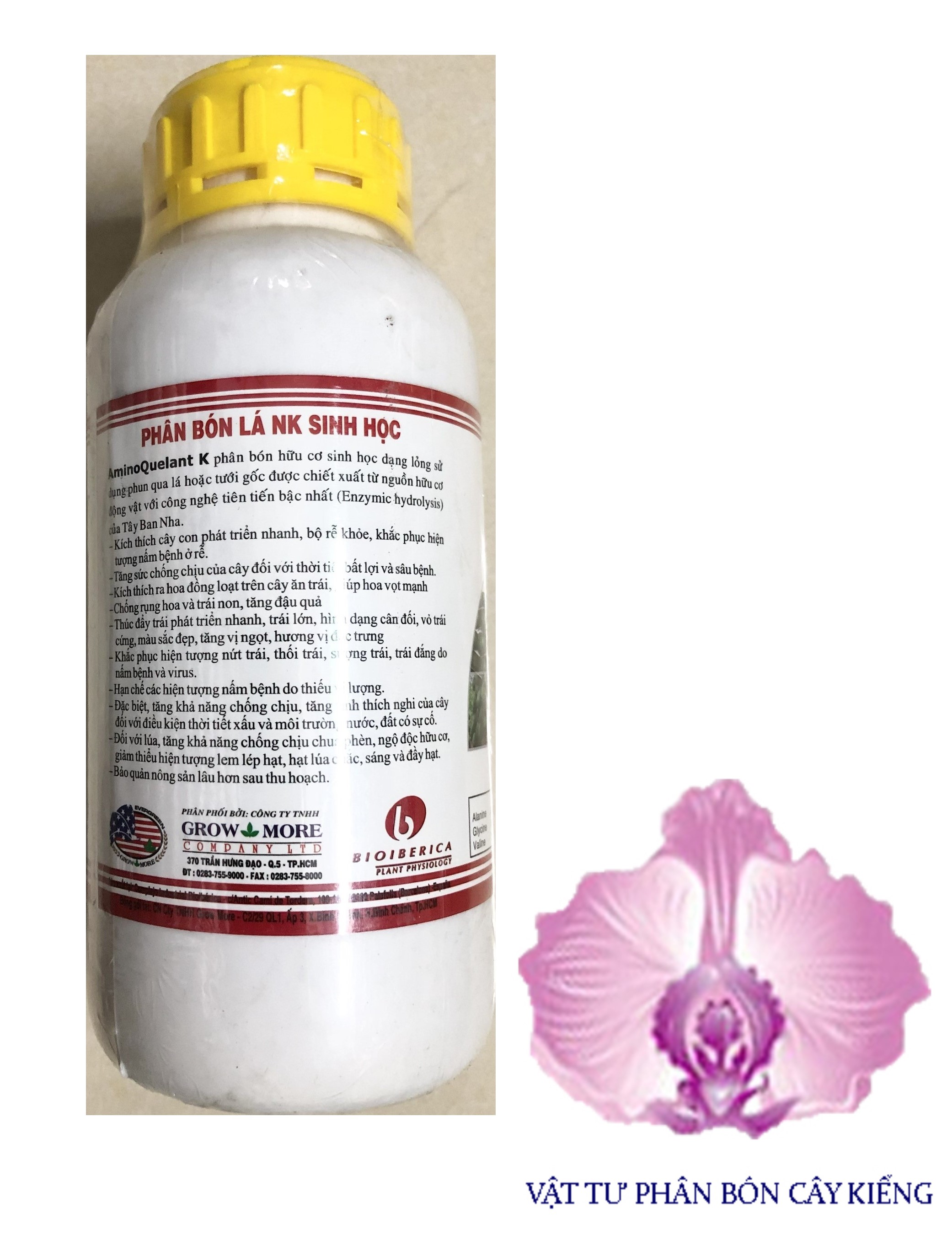 Phân Bón Lá Amino Quelant K - #070A# 500ml