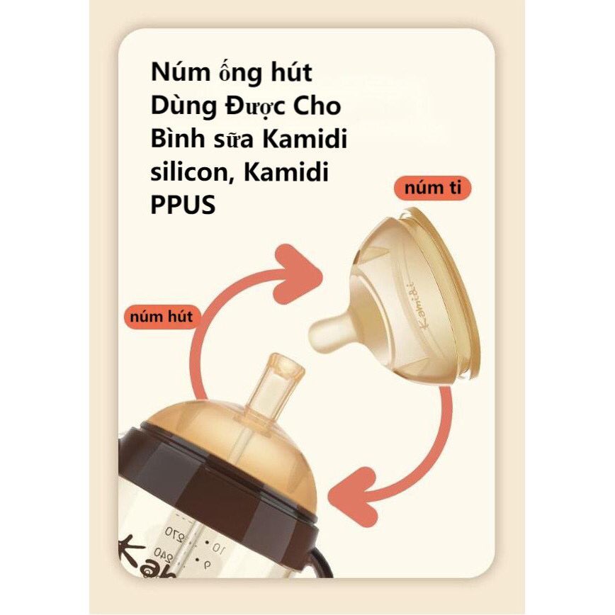 NÚM HÚT BÌNH KAMIDI-CHO BÉ TẬP UỐNG NƯỚC