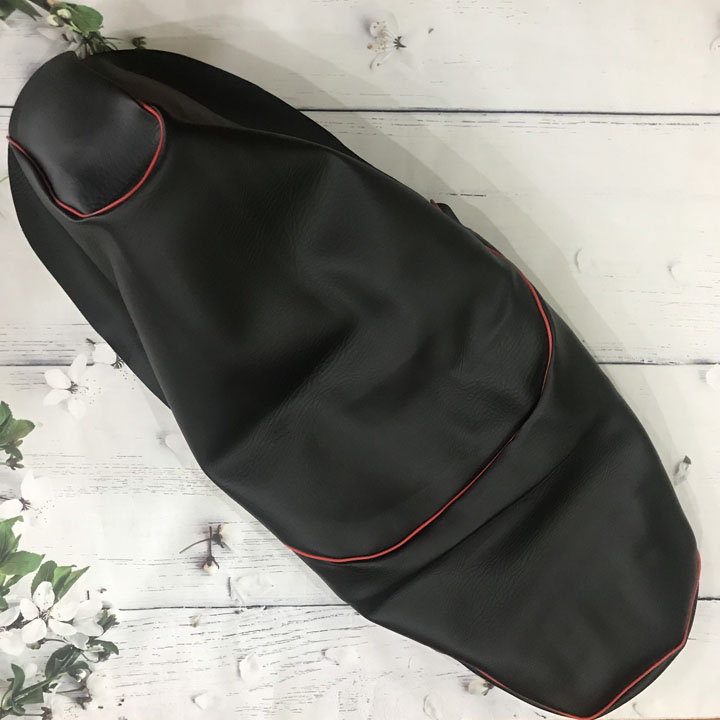 Bọc yên xe máy SH 125 - 150 chỉ đỏ - vân đỏ , xe SH đời 2018 về trước [ XẢ HÀNG ] vỏ bọc yên xe máy