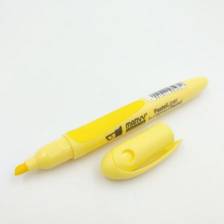 Bút đánh dấu highlight màu pastel, Marvy