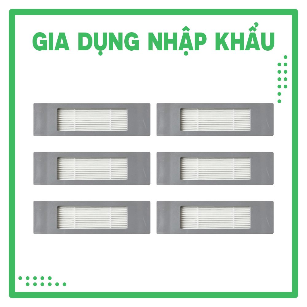 Tấm lọc gió - phụ kiện thay thế dành cho robot hút bụi ecovacs t8 aivi / t5 max / t5 hero - hàng chính hãng