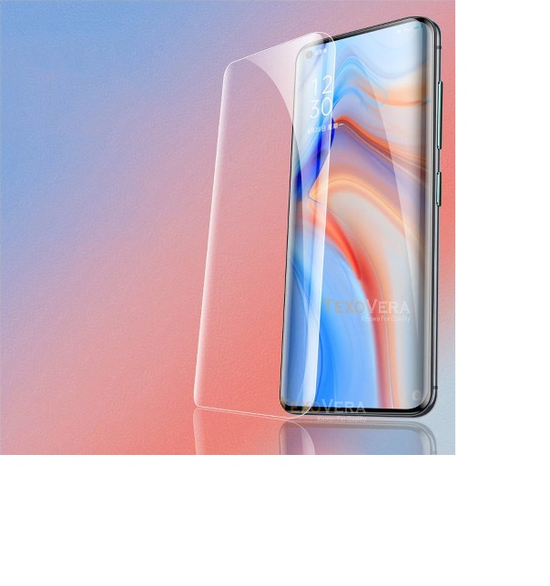 Kính cường lực cho Reno 4 Pro trong suốt Full màn hình Full keo UV hàng đẹp