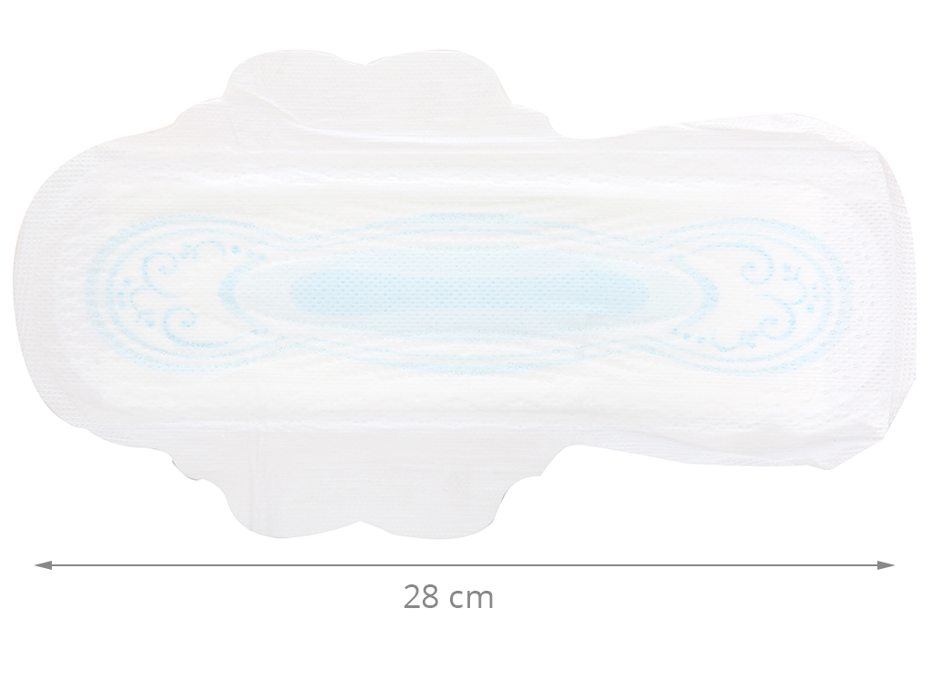 Băng Vệ Sinh Whisper Siêu Mỏng Có Cánh, Đêm 28cm, 5 miếng
