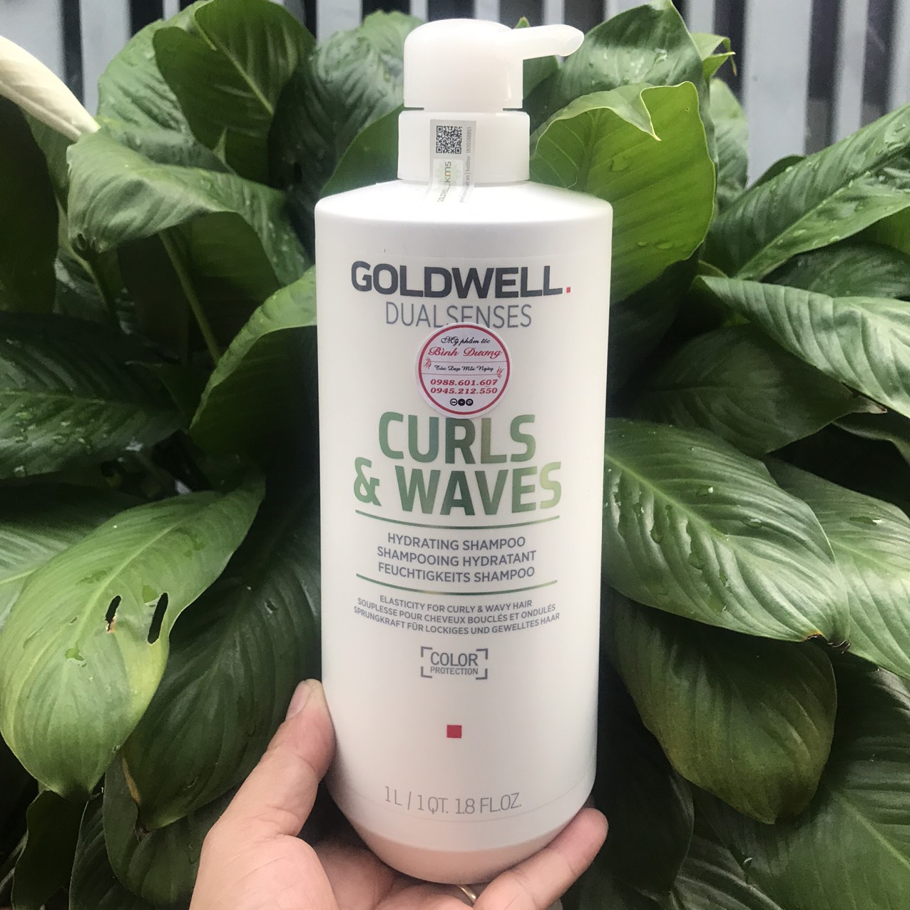 Gội dưỡng tóc xoăn Goldwell Curly Twist Hydrating Shampoo 1000ml