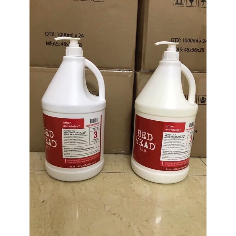 Gội Xả Can Tigi 5L (Gội + Xả)