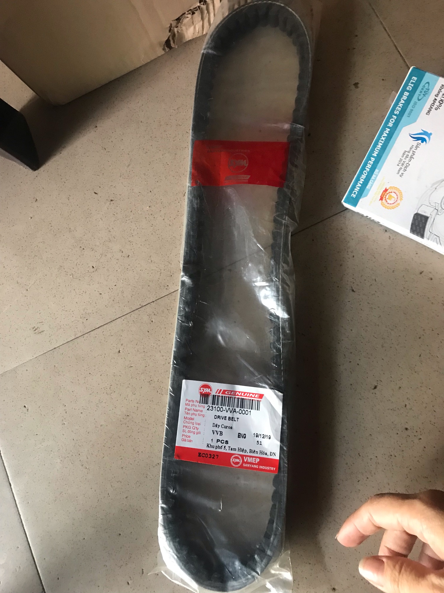 Dây curoa xe Shark 125cc