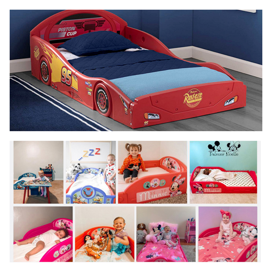 Giường cho bé, giường ôtô dành riêng cho bé trai và bé gái chất liệu nhựa