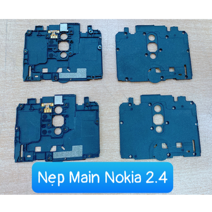 Nẹp đậy main Nokia 2.4 hàng zin bóc máy