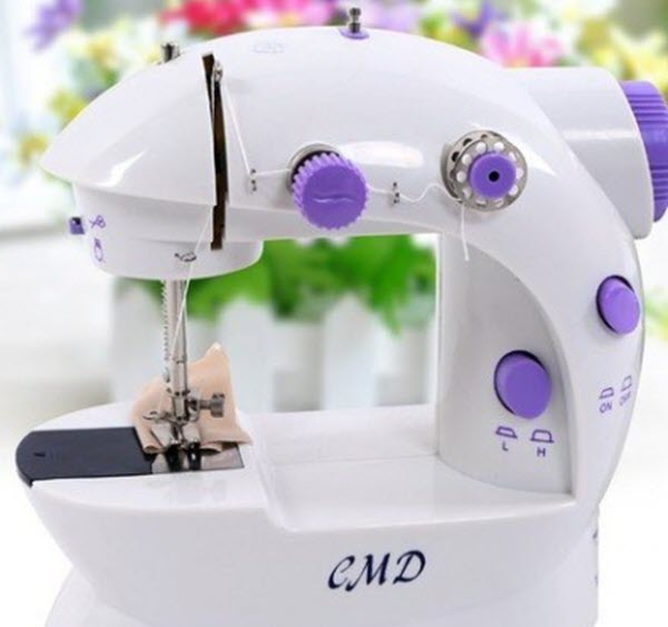 Máy may mini - vắt sổ - máy khâu mini - máy may gia đình - cao cấp -tiện lợi -máy may mini thiết kế nhỏ gọn dành riêng may vá cho mẹ tại nhà
