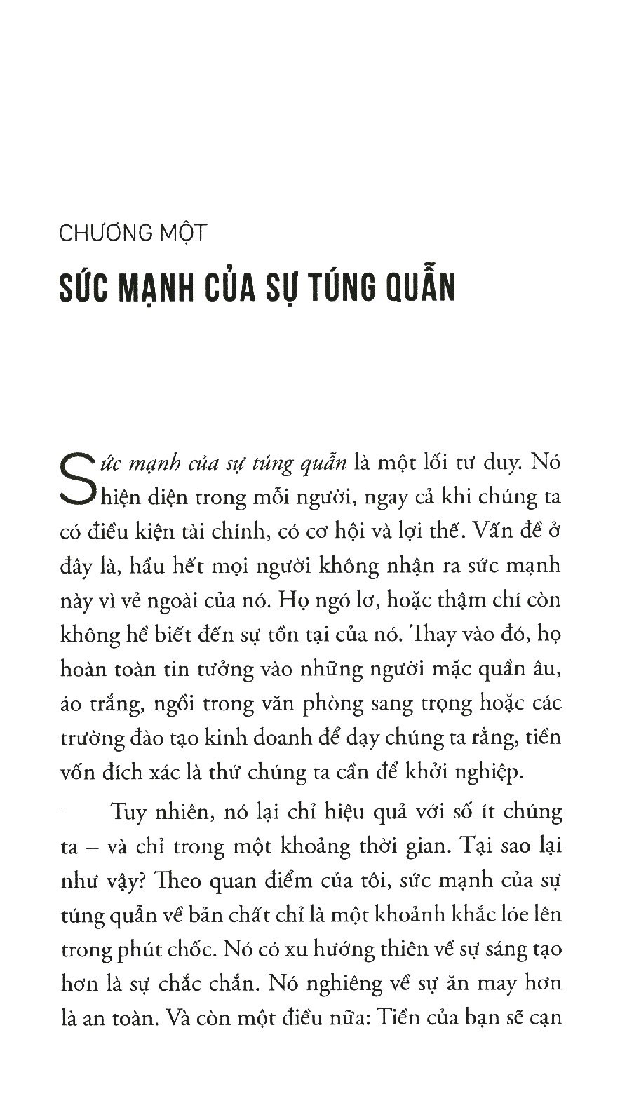 Sách - Sức mạnh của sự túng quẫn