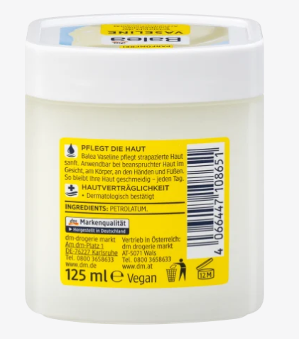 Kem nẻ vaseline Balea Đức 125ml