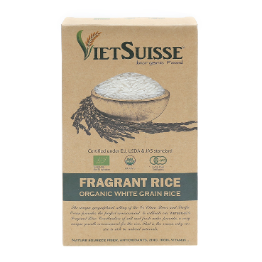 Gạo Trắng Hữu Cơ VietSuisse 1kg