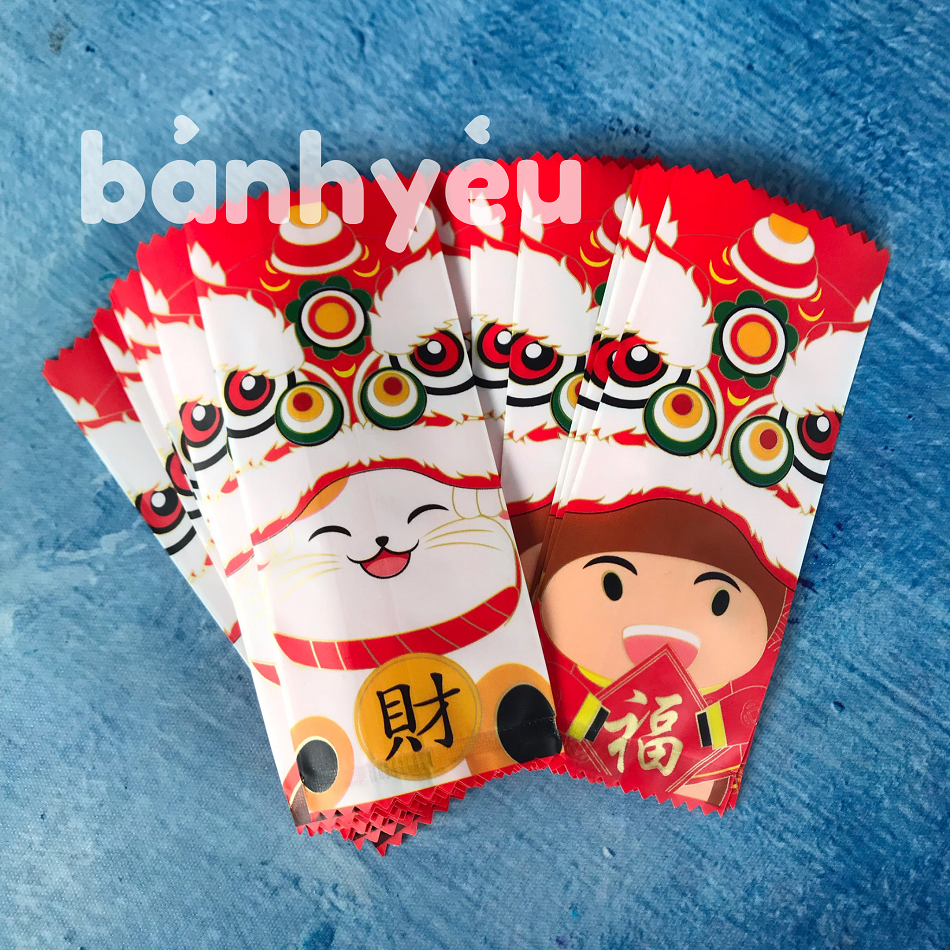 Túi kẹo Nougat hàn miệng