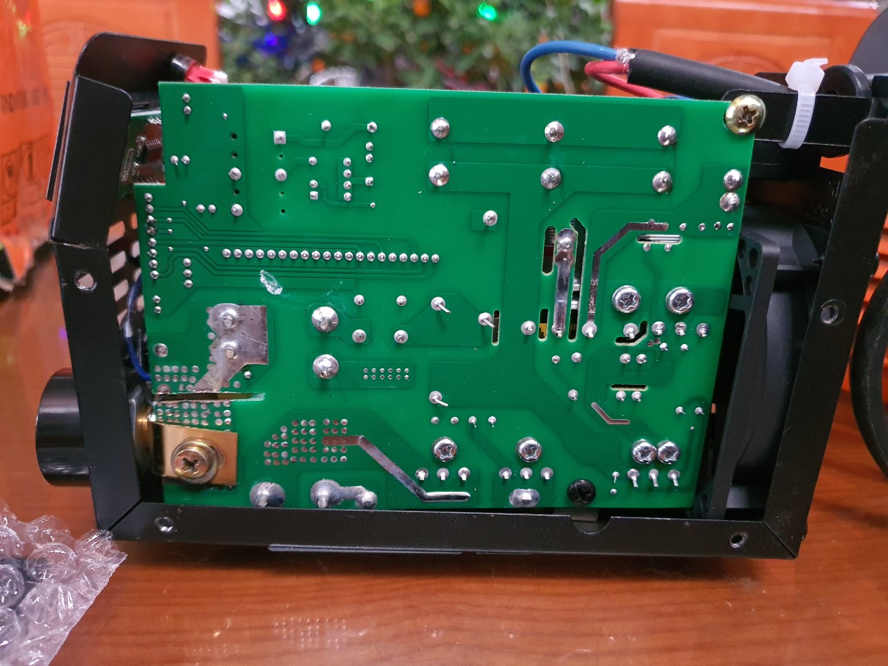 Máy hàn điện tử, hàn que mini TANAKA, dùng được que 1.6-3.2