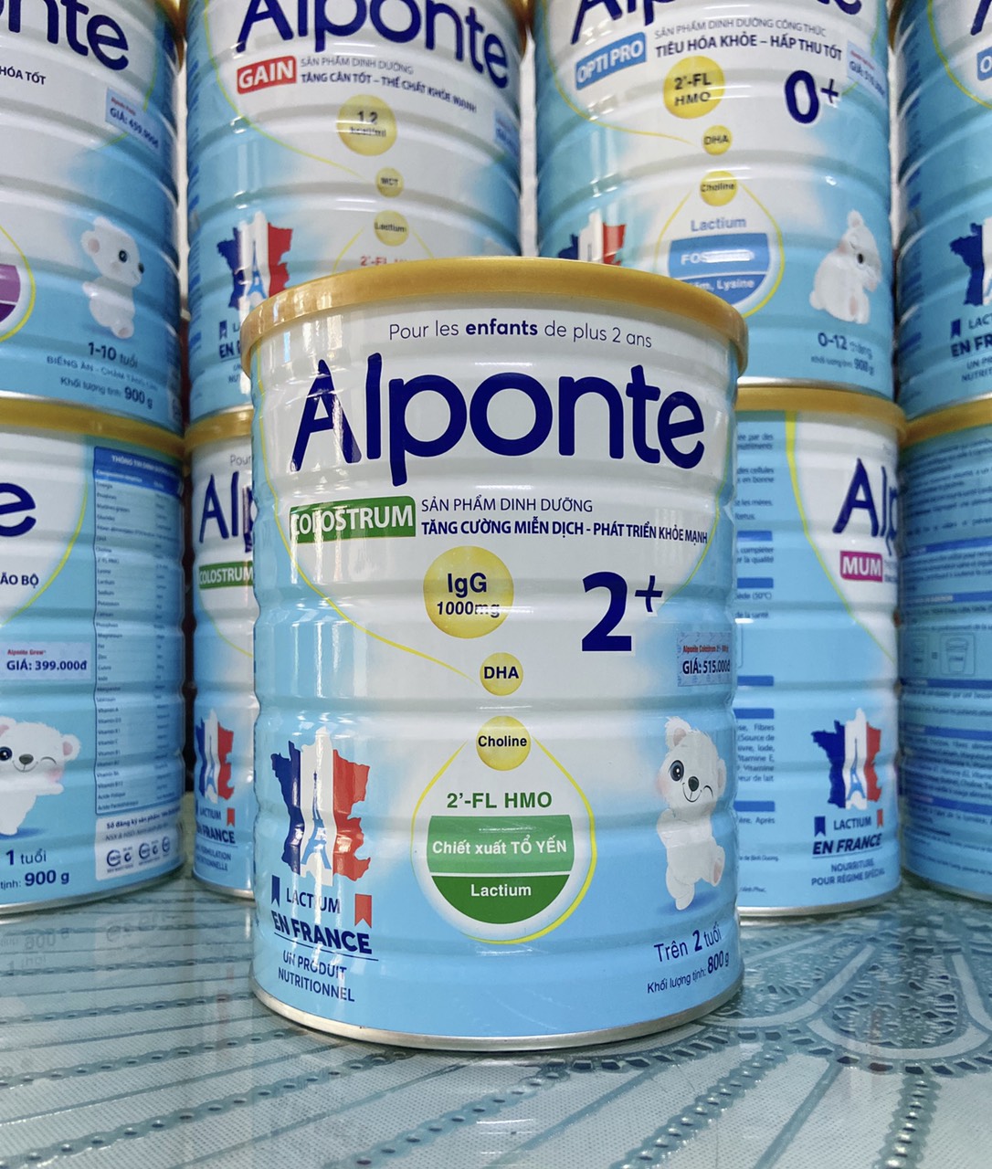 (Date mới) Sữa Alponte Colostrum 0+ 1+ 2+ 800g
