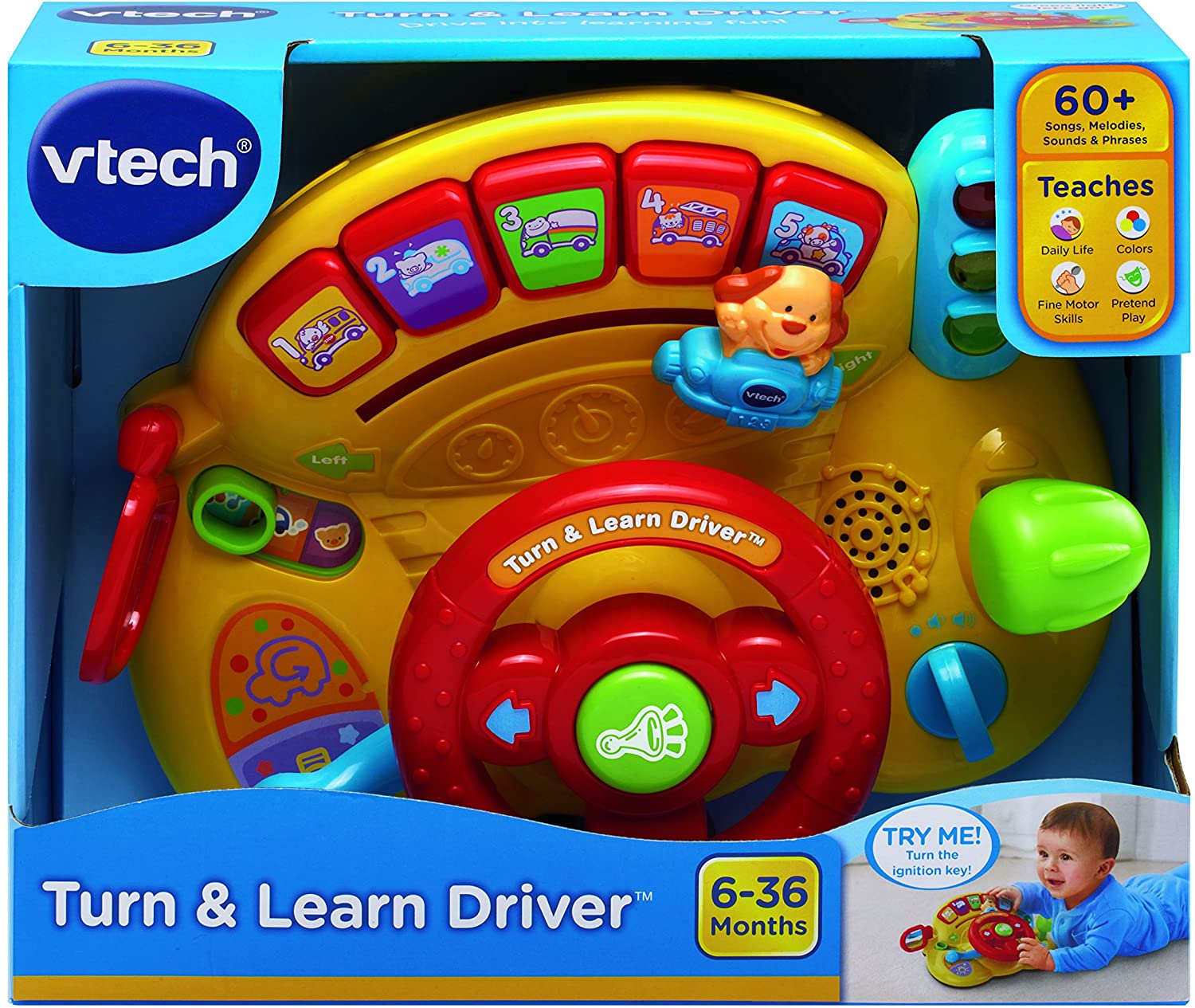 [Chính hãng] Đồ Chơi Vô Lăng Lái Xe Vtech Giúp Phát Triển Trí Não Cho Bé