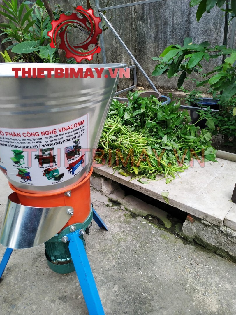 Máy băm cỏ voi rau cổ tròn