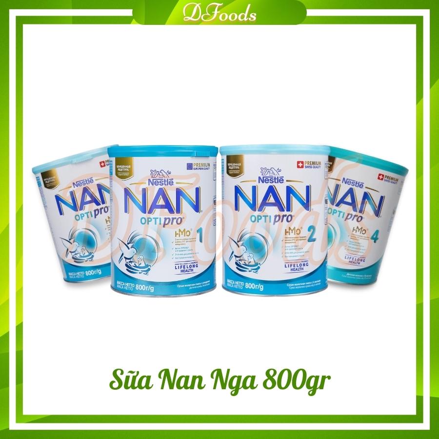 Sữa Nan Nga Số 1,2,3,4 800g