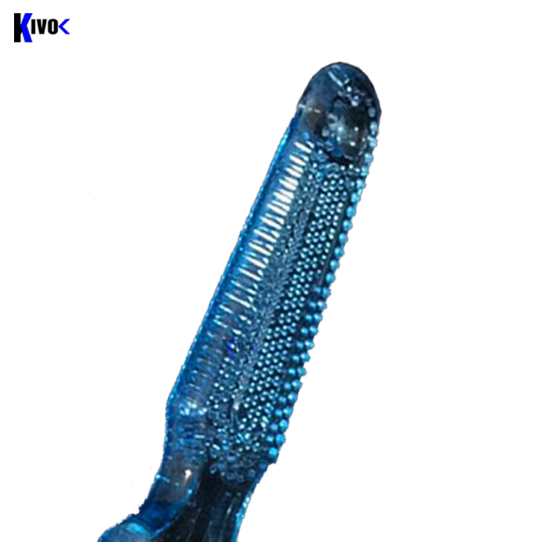 Tree scrub 3 in 1 soft bristle brush + sponge + scrub plastic spikes versatile-tooling scrub multi-purpose, stone grinding heel exfoliating, brush rub feet leather hand-foot-Kivo