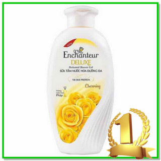 Sữa tắm nước hoa Enchanteur màu vàng 1 CHAI 100g sữa tắm hương hoa quyến thumbnail