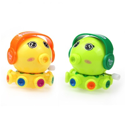 Đồ chơi thú chạy cót mini, động vật đáng yêu chạy dây cót cho bé