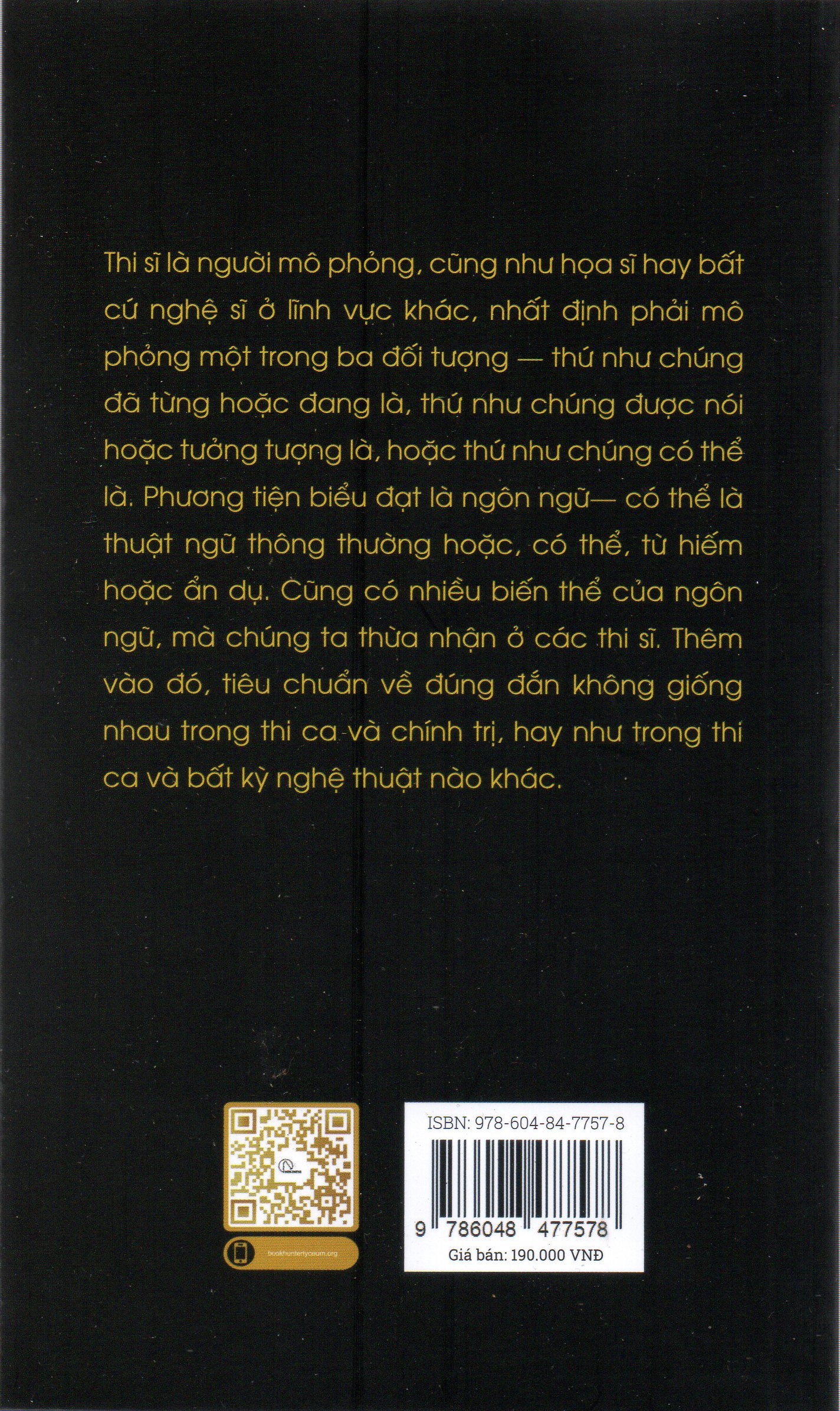 Aristotle - Thi ca luận