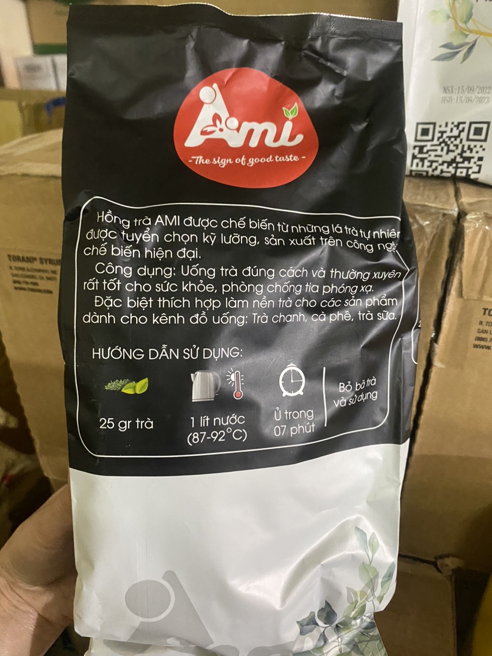 Hồng trà Ami gói 500g