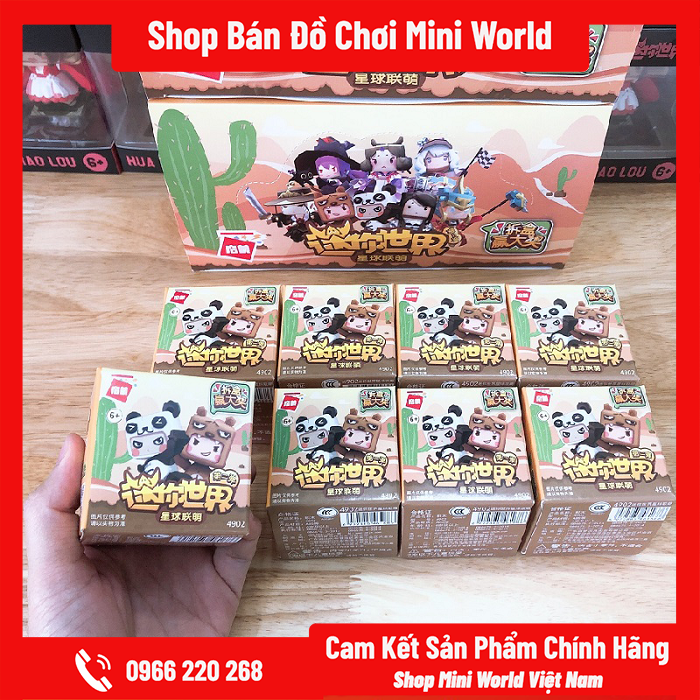 Mô hình Mini World Nhân Vật Bí Ẩn [Trọn Bộ Gồm 8 Hộp]