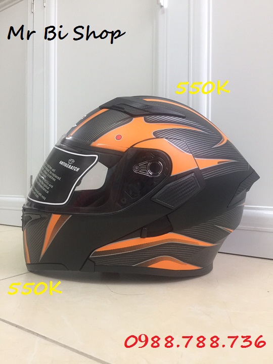 Mũ Bảo Hiểm GXT 902 lật hàm 2017