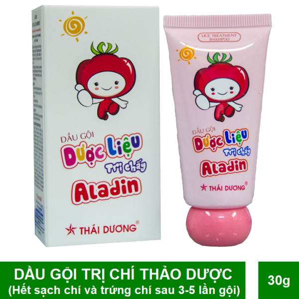 [HCM]Dầu gội diệt chí ALADIN Nits & Lice Shampoo dầu gội dược liệu diệt chấy diệt tận gốc trứng chí nấm da đầu của Sao Thái Dương
